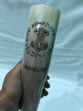 Load image into Gallery viewer, Asjad Mug 16 oz Drinking Horn