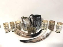 Load image into Gallery viewer, Asjad Mug 16 oz Drinking Horn