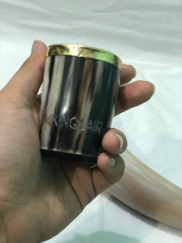 Asjad Mug 3oz Horn Whiskey Shot Glass