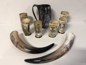 Asjad Mug 8oz Horn Wine Glass