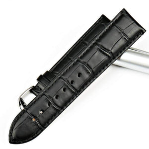 Printy6 Watch 34 mm Black Genuine Leather Valknut Watch