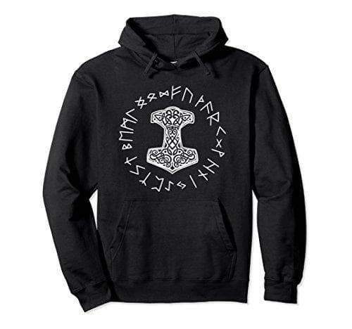 teelaunch Sweatshirt Canvas Mens Shirt / S Mjolnir's Power - Hoodie / T-Shirt