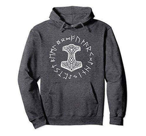 teelaunch Sweatshirt Mjolnir's Power - Hoodie / T-Shirt