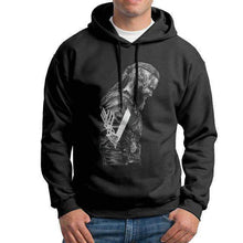 Load image into Gallery viewer, VIKING LAIR Black / M(US)/2XL King Ragnar Lothbrok Vikings Hoodie