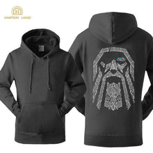 Load image into Gallery viewer, VIKING LAIR black / S Odin Vikings Autumn Harajuku Sweatshirts