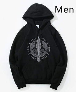 VIKING LAIR Black / Small(US) Berserker Stylish Hoodies