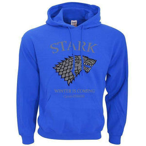 VIKING LAIR blue / S House Stark Winter Is Coming Hoodie