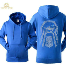 Load image into Gallery viewer, VIKING LAIR blue / S Odin Vikings Autumn Harajuku Sweatshirts
