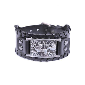 VIKING LAIR Bracelet 1 / China Vintage Fox Metal Leather Bracelet