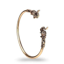 Load image into Gallery viewer, VIKING LAIR Bracelet 178 gold Vikings Vintage Accessory Bangels Bracelets