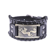 Load image into Gallery viewer, VIKING LAIR Bracelet 2 / China Vintage Fox Metal Leather Bracelet