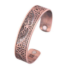 Load image into Gallery viewer, VIKING LAIR Bracelet antique copper / China Tree of Life Engraved Ankle Bracelet