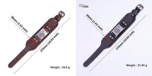 VIKING LAIR Bracelet Genuine Viking Wolf Leather Bracelet