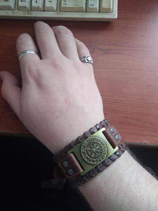 VIKING LAIR Bracelet Viking Compass Vegvisir Bracelet