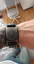Load image into Gallery viewer, VIKING LAIR Bracelet Viking Compass Vegvisir Leather Bracelet