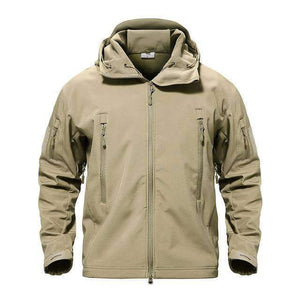 VIKING LAIR Khaki / S Genuine Military/Outdoor Waterproof Thermal Jacket