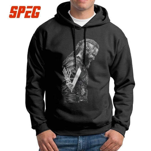VIKING LAIR King Ragnar Lothbrok Vikings Hoodie