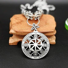 Load image into Gallery viewer, VIKING LAIR Necklace necklace without box 1 / 45cm Wolf Head Rune Spiritual Viking Necklace