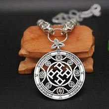 Load image into Gallery viewer, VIKING LAIR Necklace necklace without box 3 / 45cm Wolf Head Rune Spiritual Viking Necklace