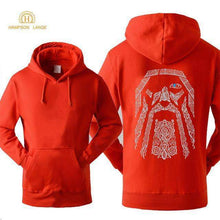Load image into Gallery viewer, VIKING LAIR red / S Odin Vikings Autumn Harajuku Sweatshirts