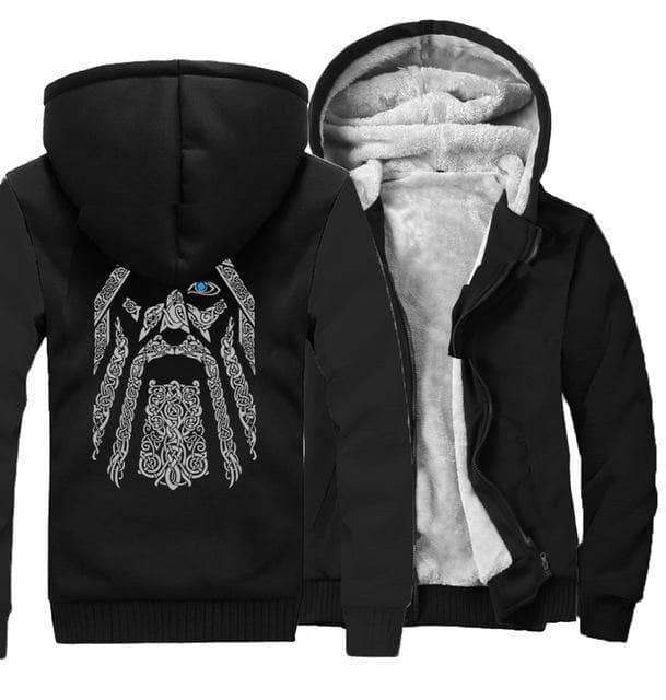 VIKING LAIR Sweatshirt black / S(US) Odin Viking Sweatshirt + Hoodie