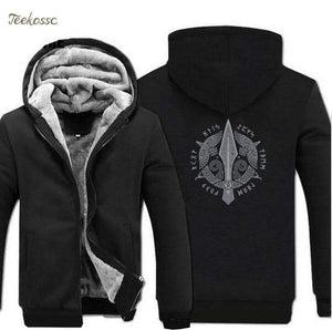 VIKING LAIR Sweatshirt black / XL Stylish Viking-Inspired Raven Sweatshirt