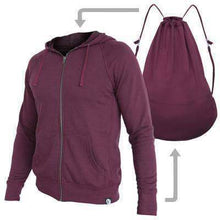 Load image into Gallery viewer, VIKING LAIR Sweatshirt Burgundy / XS Viking Lair Hoodie Backpack