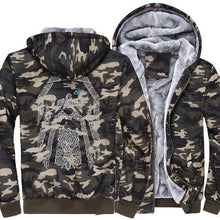 Load image into Gallery viewer, VIKING LAIR Sweatshirt Camouflage / S(US) Odin Viking Sweatshirt + Hoodie