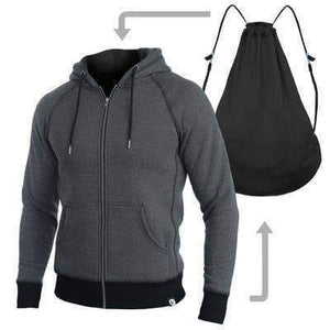 VIKING LAIR Sweatshirt Charcoal / XS Viking Lair Hoodie Backpack