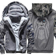 Load image into Gallery viewer, VIKING LAIR Sweatshirt dark gray / S(US) Odin Viking Sweatshirt + Hoodie