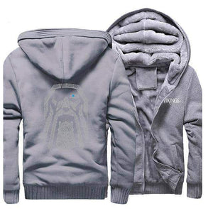 VIKING LAIR Sweatshirt Gray / S (US) Viking Odin Sweatshirt + Hoodie