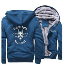 Load image into Gallery viewer, VIKING LAIR Sweatshirt Lake Blue 1 / M Viking Son of Odin Sweatshirt + Hoodie