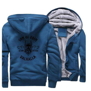 VIKING LAIR Sweatshirt Lake Blue 5 / 4XL Viking Son of Odin Sweatshirt + Hoodie