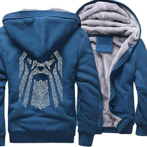 VIKING LAIR Sweatshirt lake blue / S(US) Odin Viking Sweatshirt + Hoodie