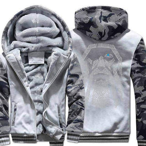 VIKING LAIR Sweatshirt light gray / S(US) Odin Viking Sweatshirt + Hoodie