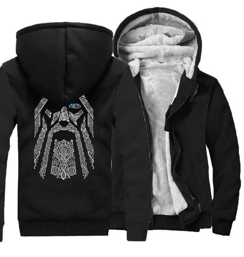 VIKING LAIR Sweatshirt Odin Viking Sweatshirt + Hoodie