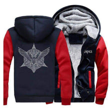 Load image into Gallery viewer, VIKING LAIR Sweatshirt Red Dark Blue 5 / XL Viking TV Legend  Sweatshirt + Hoodie