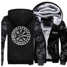 Load image into Gallery viewer, VIKING LAIR Sweatshirt Viking Camo Vegvisir Sweatshirt + Hoodie