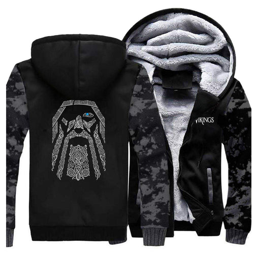 VIKING LAIR Sweatshirt Viking Odin Sweatshirt + Hoodie