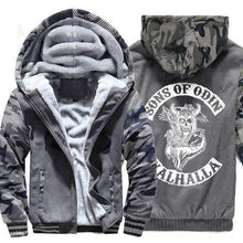 Load image into Gallery viewer, VIKING LAIR Sweatshirt Warm Casual Hooded Sons of Odin Sweatshirt
