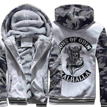 Load image into Gallery viewer, VIKING LAIR Sweatshirt Warm Casual Hooded Sons of Odin Sweatshirt
