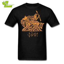 Load image into Gallery viewer, VIKING LAIR T-Shirt Black / XS Odin Vikings Shirt