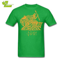 Load image into Gallery viewer, VIKING LAIR T-Shirt Green / XS Odin Vikings Shirt