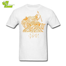 Load image into Gallery viewer, VIKING LAIR T-Shirt White / XS Odin Vikings Shirt