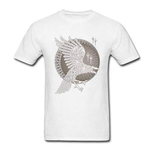 VIKING LAIR T-Shirt White / XS Short Sleeve Raven Vikings T-shirt